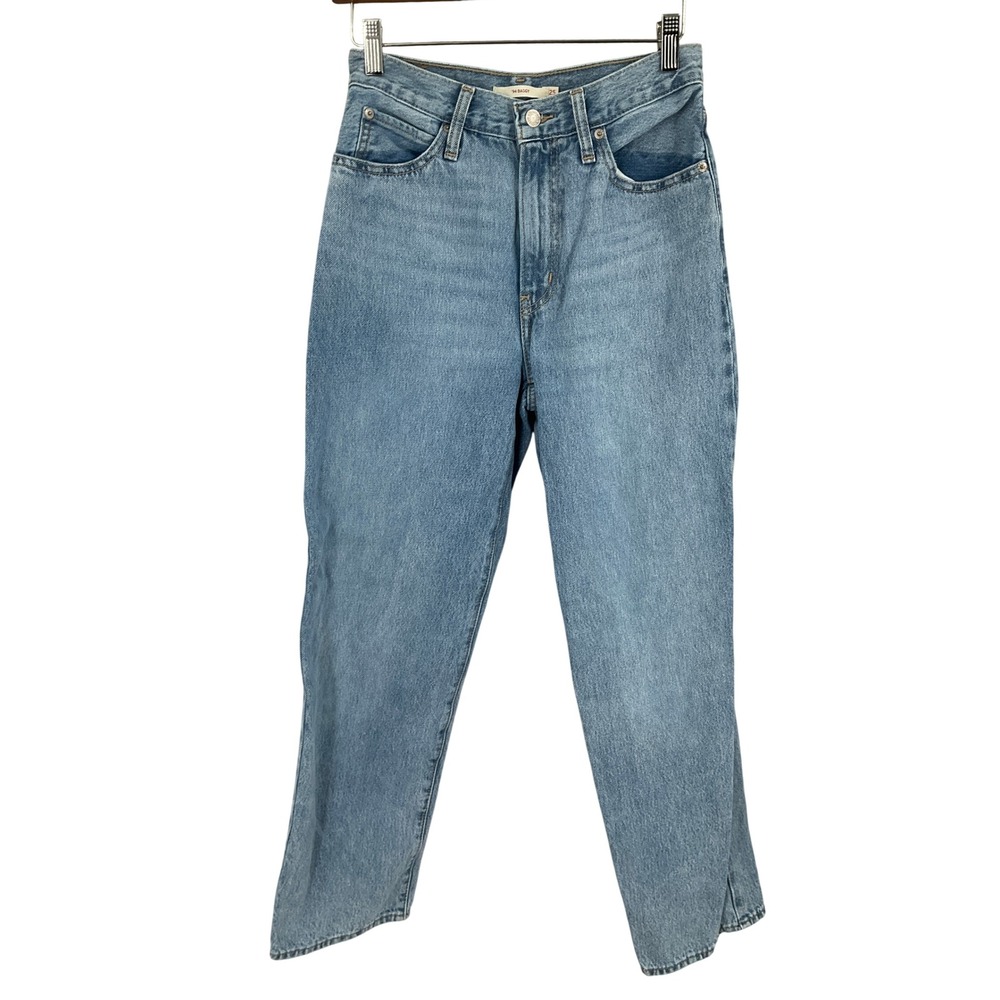 Levi's '94 Baggy Jeans Womens 25 Light Wash‎ Blue 100% Cotton High Rise Straight